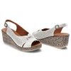 Sandále Lanqier - 44C1064 Srebrny Silver
