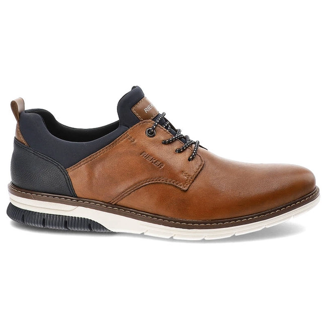 Poltopánky Rieker - 14454-22 Brown- szary