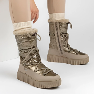 Snehule MARCO TOZZI - 2-26413-45 344 Taupe Comb