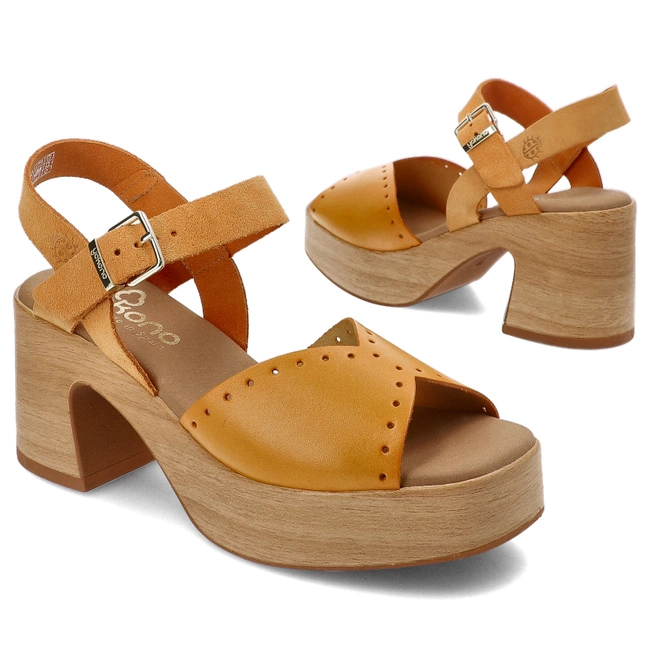 Sandále Yokono - Bonai-002 Vq Mango/Naranja