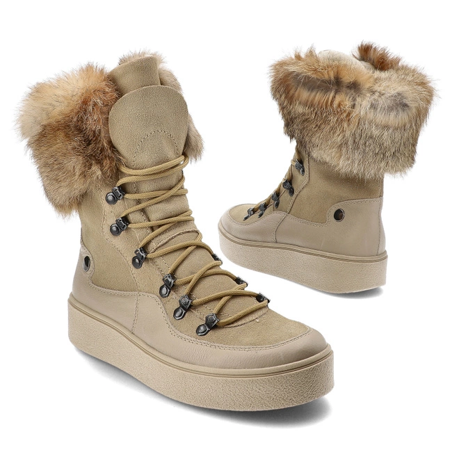 Členkové Topánky Armodo - 5-0464-032 Vanilia Lico+Królik