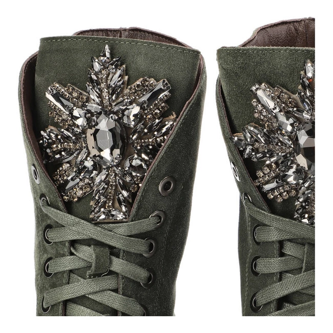 Členkové Topánky Alma en Pena - I23611 Crosta Khaki