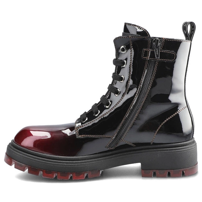 Členkové Topánky Tommy Hilfiger - Lace-Up Bootie T4A5-32017-1244301 Bordeaux 301