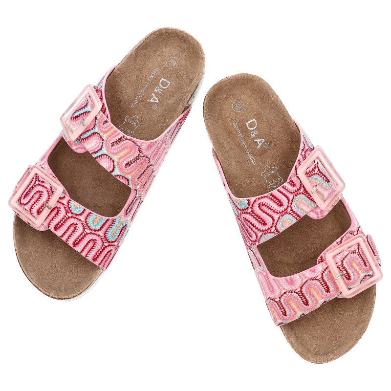 Šľapky S.BARSKI - RB51-006 Pink