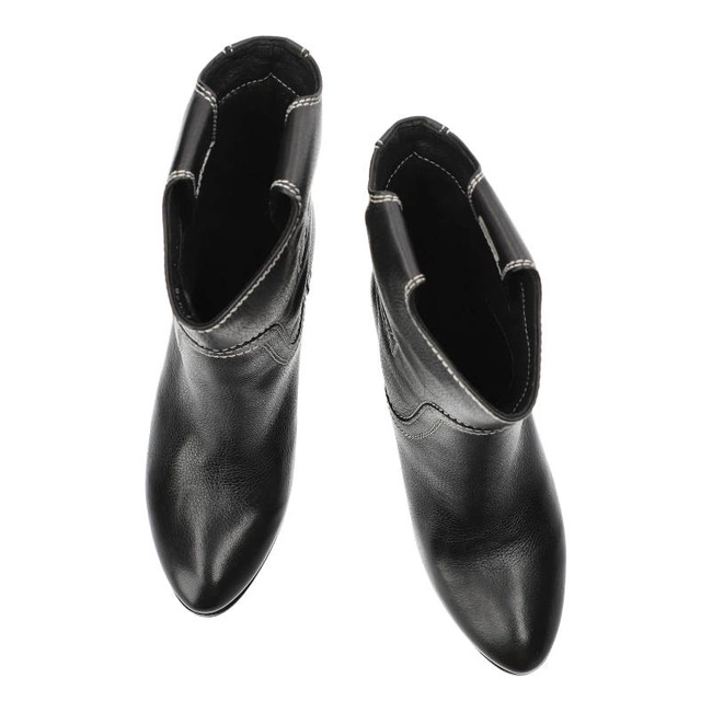 Členkové Topánky Szydłowski - 2035 Rustic Czarny