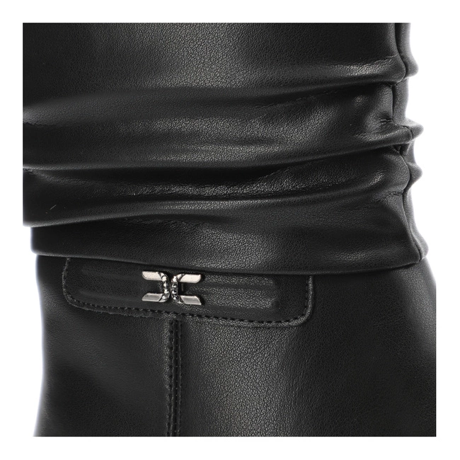 Čižmy Cambell - 24-58303BK Czarny