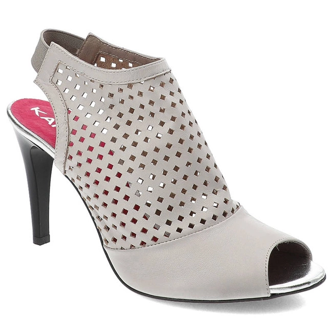 Sandále Karino - 1590/078-P Szary/Beżowy