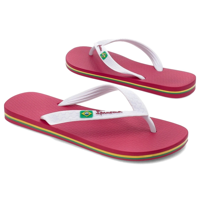 Žabky Ipanema - 80408 Clas Brasil II Fem 24044 Pink/White