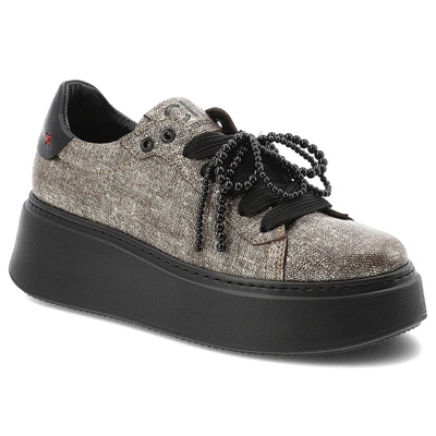 Tenisky CHEBELLO - 4696_-534-002-PSK-S251 Czarno/Złoty