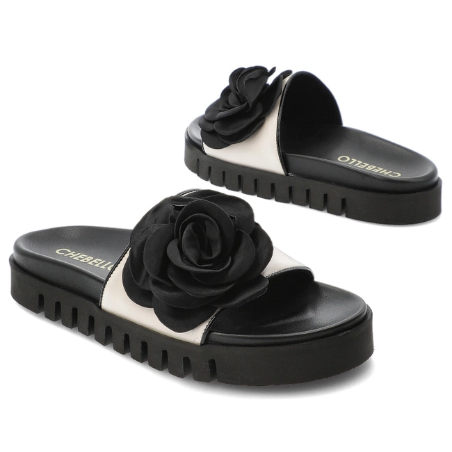 Šľapky CHEBELLO - 4739_-513-000-PSK-S390 Beżowy