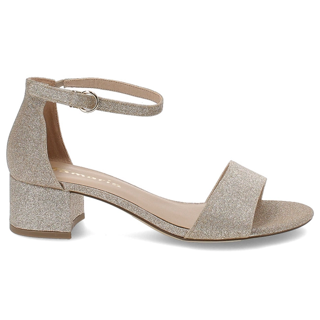 Sandále Tamaris - 1-28295-42 967 Lt.Gold Glam