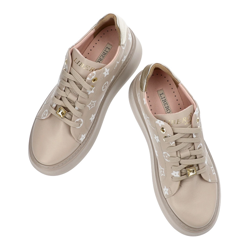 Tenisky Libero - 3050 Beżowy 475/111