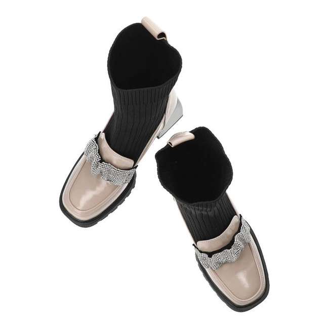 Členkové Topánky S.Barski - MR870-41 Beige