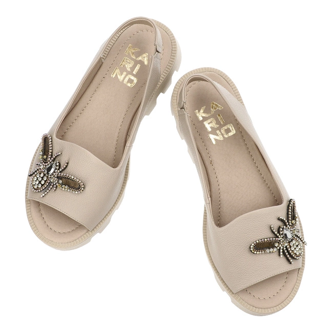 Sandále Karino - 5196/001-P Beż/Lico