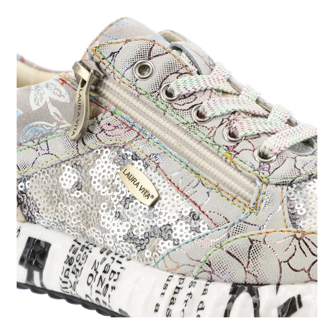 Tenisky LAURA VITA - Burton 1123 SL1826-11F Perle