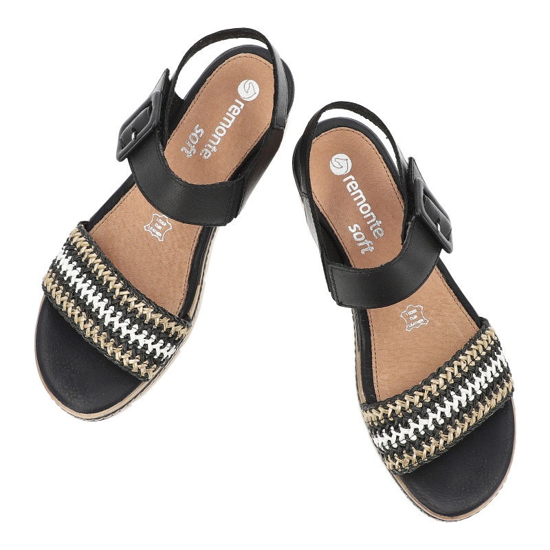 Sandále REMONTE - D2L55-03 Black Combination