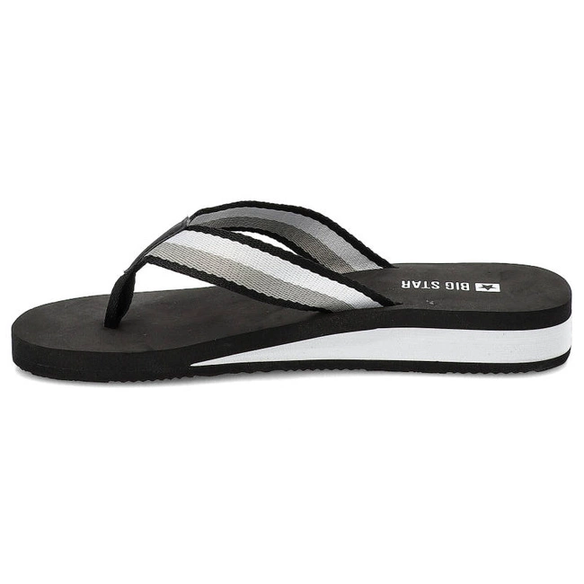 Šľapky Big Star - LL274781 Czarny