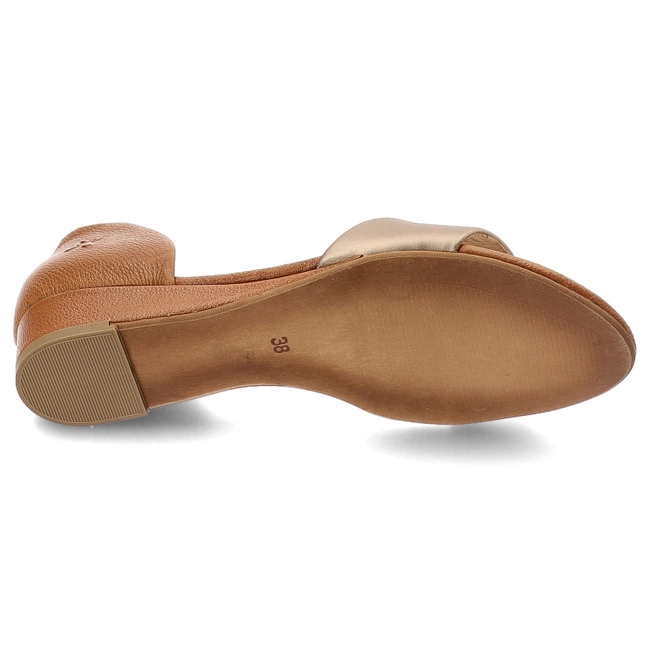 Sandále Maciejka - 01971-68/00-5 Rudy+Złoty