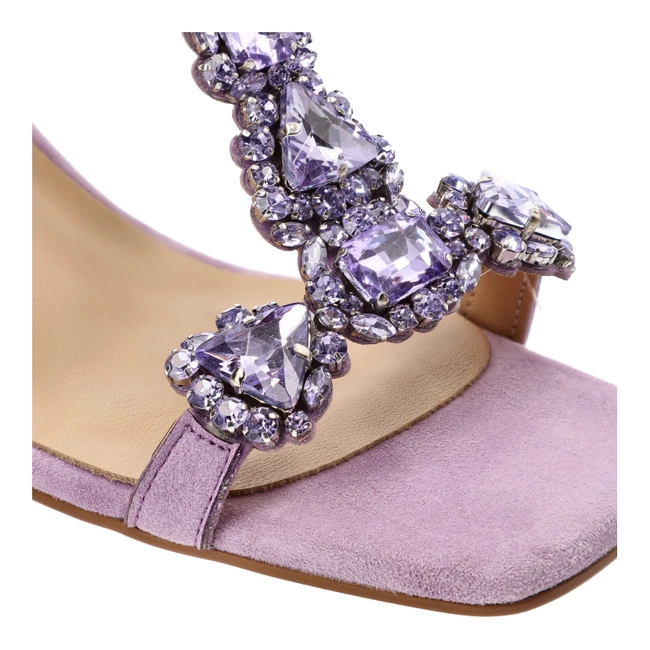 Sandále Alma en Pena - V240711 Suede Lilac