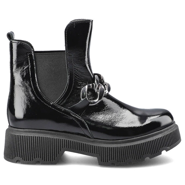 Členkové Topánky Lemar - 60335 Naplak Czarny