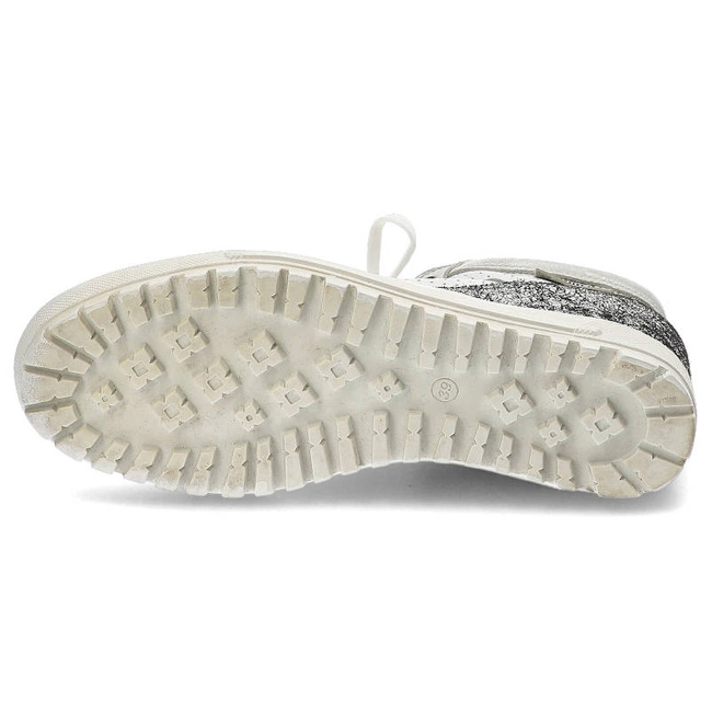 Tenisky Simen - 0304 K.Srebrny/Srebrny/Paj