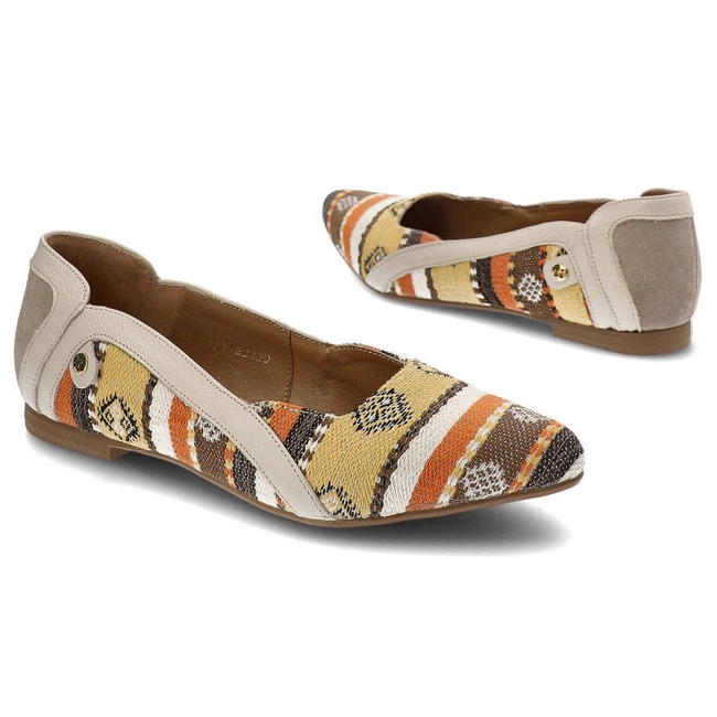 Baleríny Maciejka - 05917-10/00-1 Beż