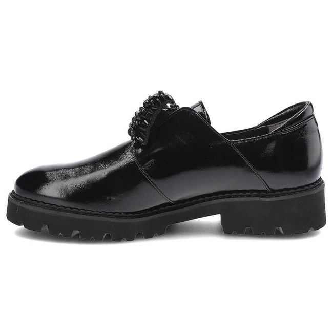 Poltopánky Dwunasty Shoes - 977 Czarny Naplak