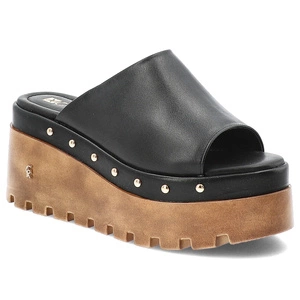 Šľapky CARINII - B10048_-E50-000-000-G06 Czarny