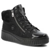 Šnúrovacie Členkové Topánky Rieker - N2505-00 Black