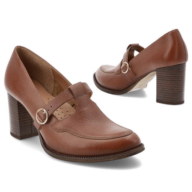 Poltopánky ARMODO - 1662 Koniak Rustik