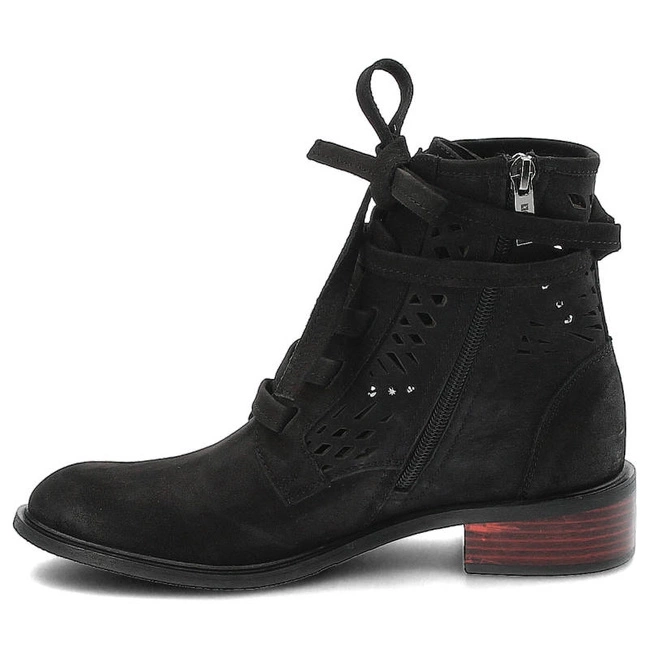 Členkové Topánky Carinii - B4317_-360-000-000-C58 Czarny