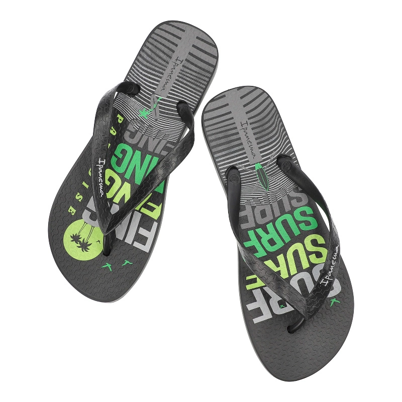 Žabky Ipanema - 83532 Graphics AD AP253 Black/Grey/Green