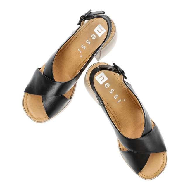 Sandále Nessi - 23454 Czarny 3