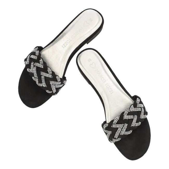 Šľapky Marco Tozzi - 2-27101-20 098 Black Comb