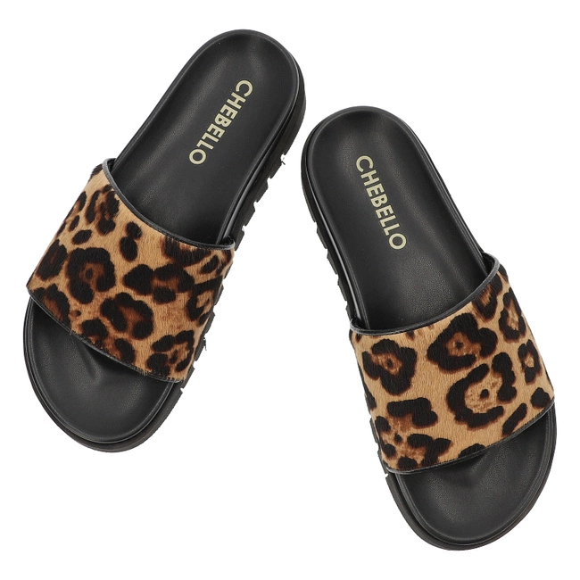 Šľapky CHEBELLO - 4685_-525-000-PSK-S390 Panterka