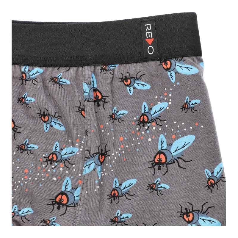 Boxerky REDO - 1BE-827 Grey