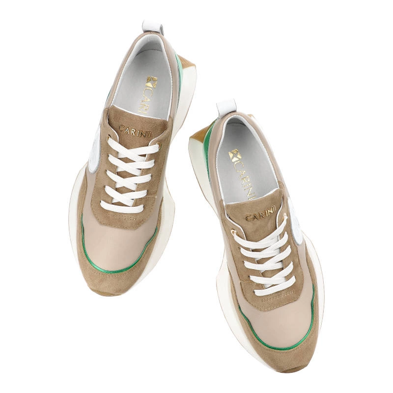 Tenisky Carinii - B9003_-S82-L46-S68-H00 Beż
