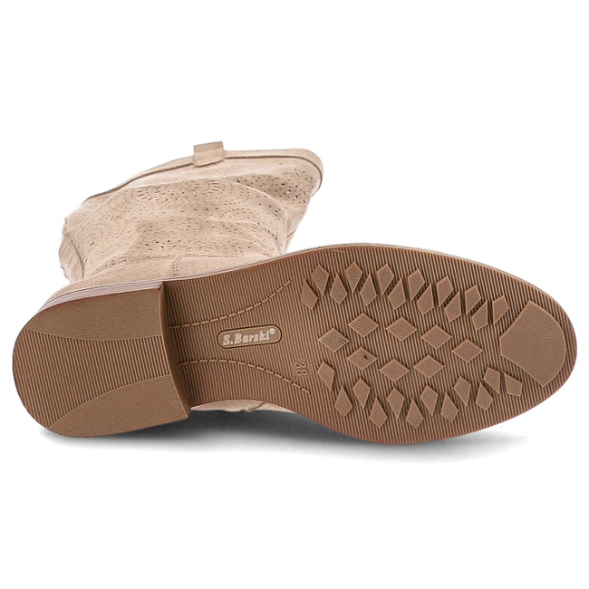 Kozaki S.BARSKI - HY51-860 Beige