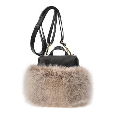 Kabelka Luka-Pelli - T32-2 Z Naturalnym Futrem Z Lisa