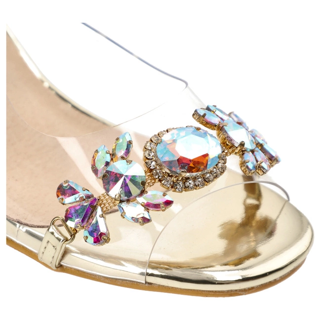 Sandále S.Barski - MR38-444 Gold Multi