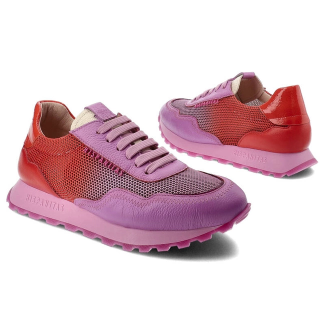 Tenisky Hispanitas - BHV243231 Borneo-V24 Violet/Scarlett