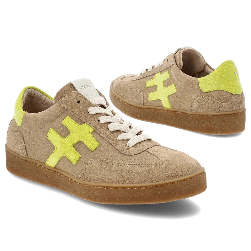 Tenisky KARINO - 5562/001-P Beż/Welur