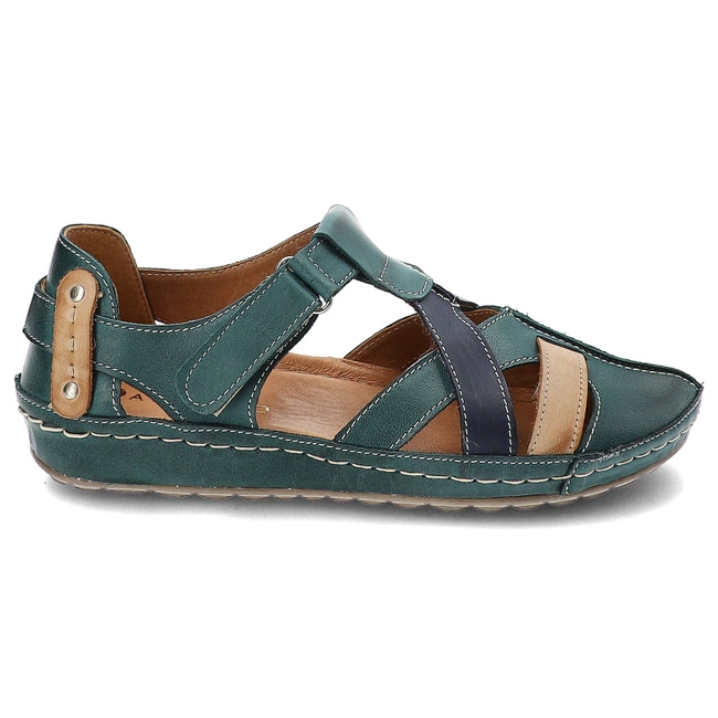 Sandále Armodo - 74 Zielony/Granat/Rudy 948/949/952