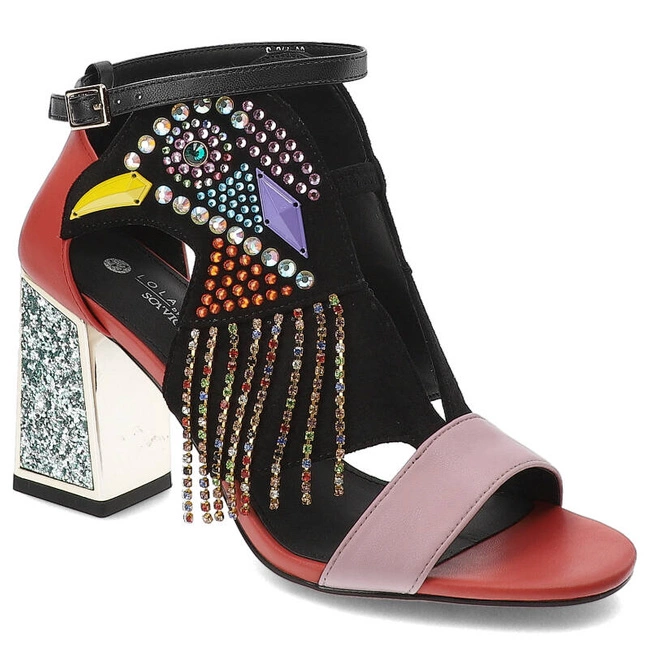 Sandále Sca'viola - S-244 Black