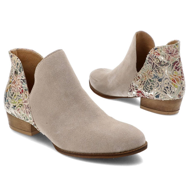 Členkové Topánky Maciejka - 04091-60/00-5 Jasny Beż