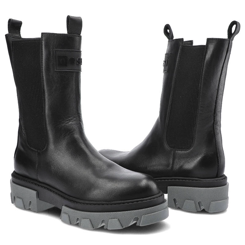 Členkové Topánky Nessi - 21146 Czarny 1