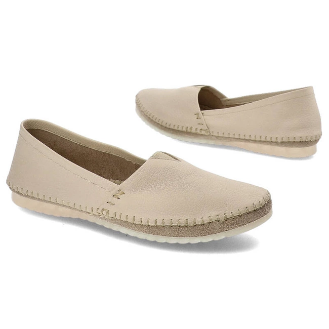 Baleríny Armodo - 500 Beż G