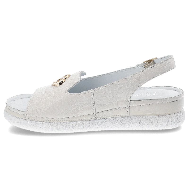 Sandále Pollonus - 5-1620-007 Biały Verona