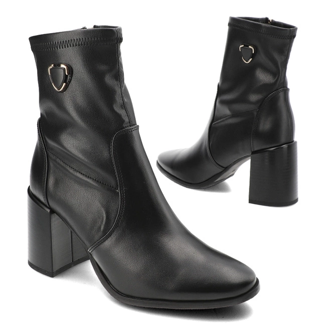 Členkové Topánky Karino - 5310/076-F Czarny