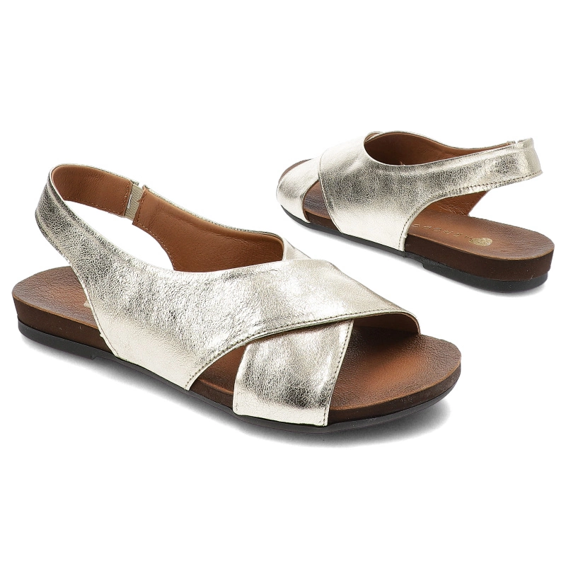 Sandále Armodo - 40407 Kryształ Złoto